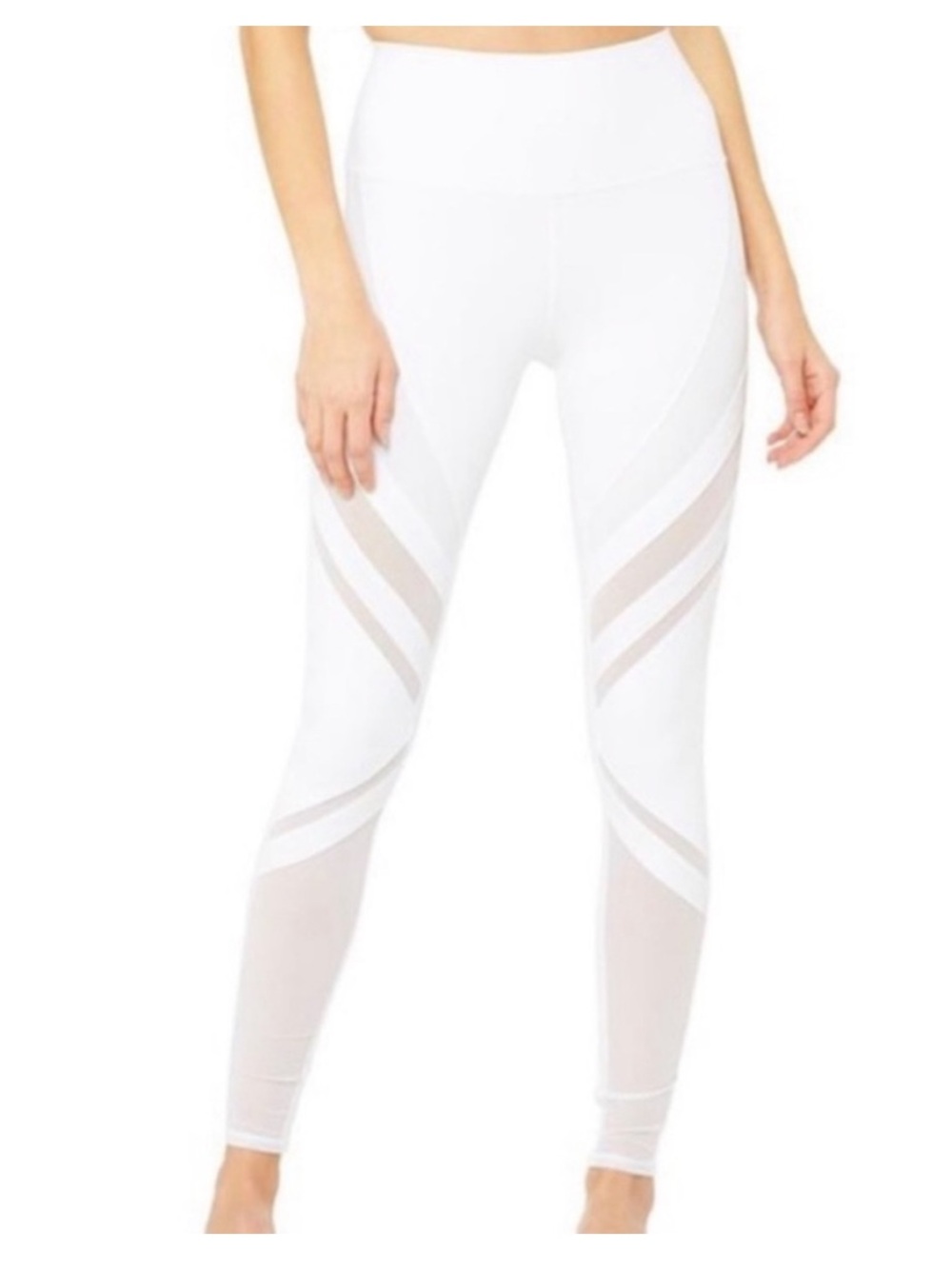 Alo epic mesh high waist leggings white Size Small